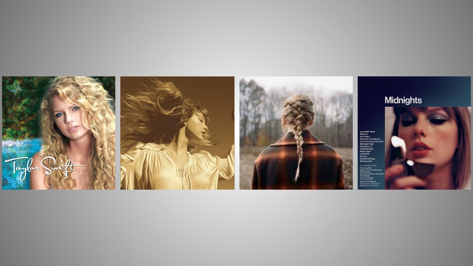 Taylor Swift's Album Covers, Ranked