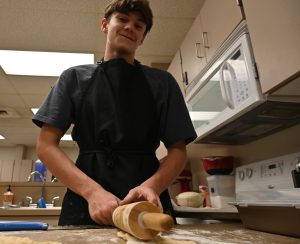 Trayvin Williamson rolls out his dough