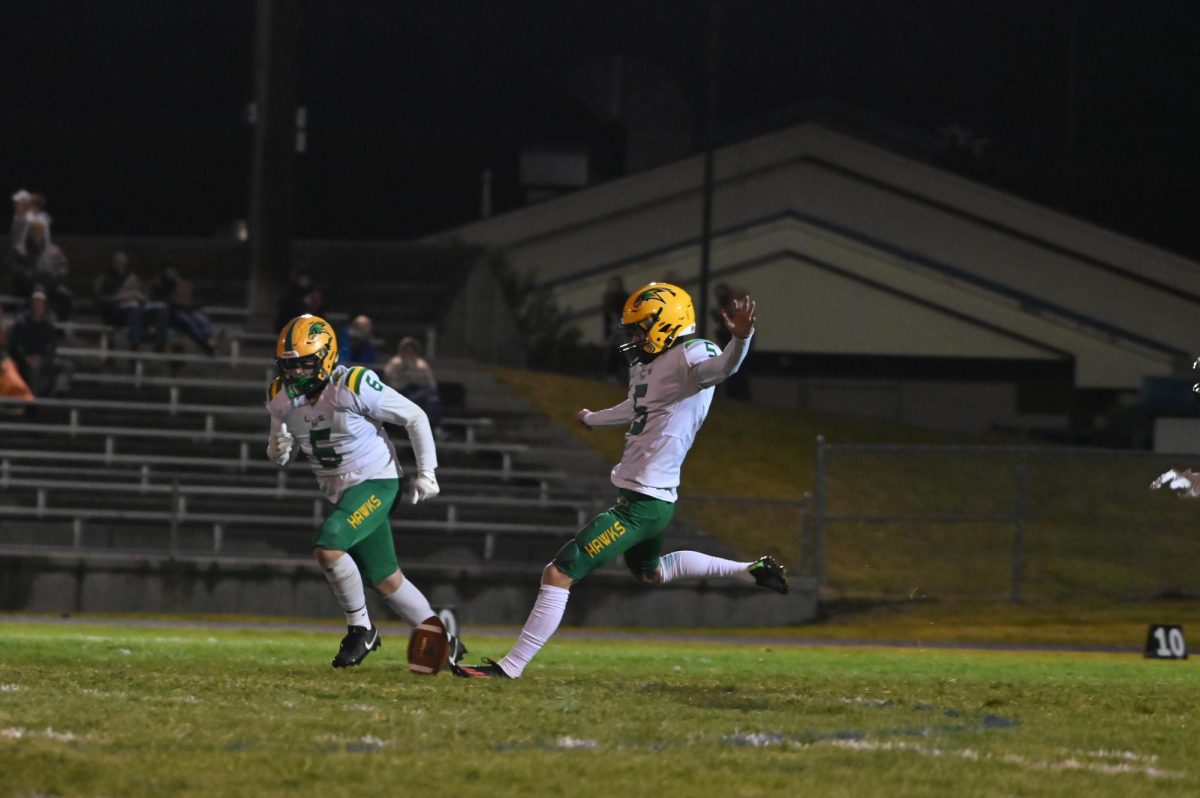 Parker Sterling first touchdown kick off