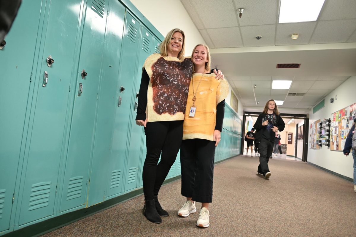 Mrs. Archer and Mrs. Axtell as peanut butter and jelly