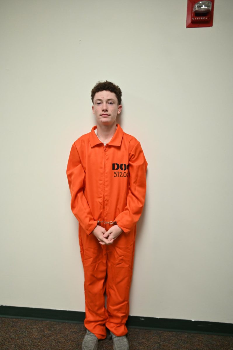 Casen Hostetler as an inmate 