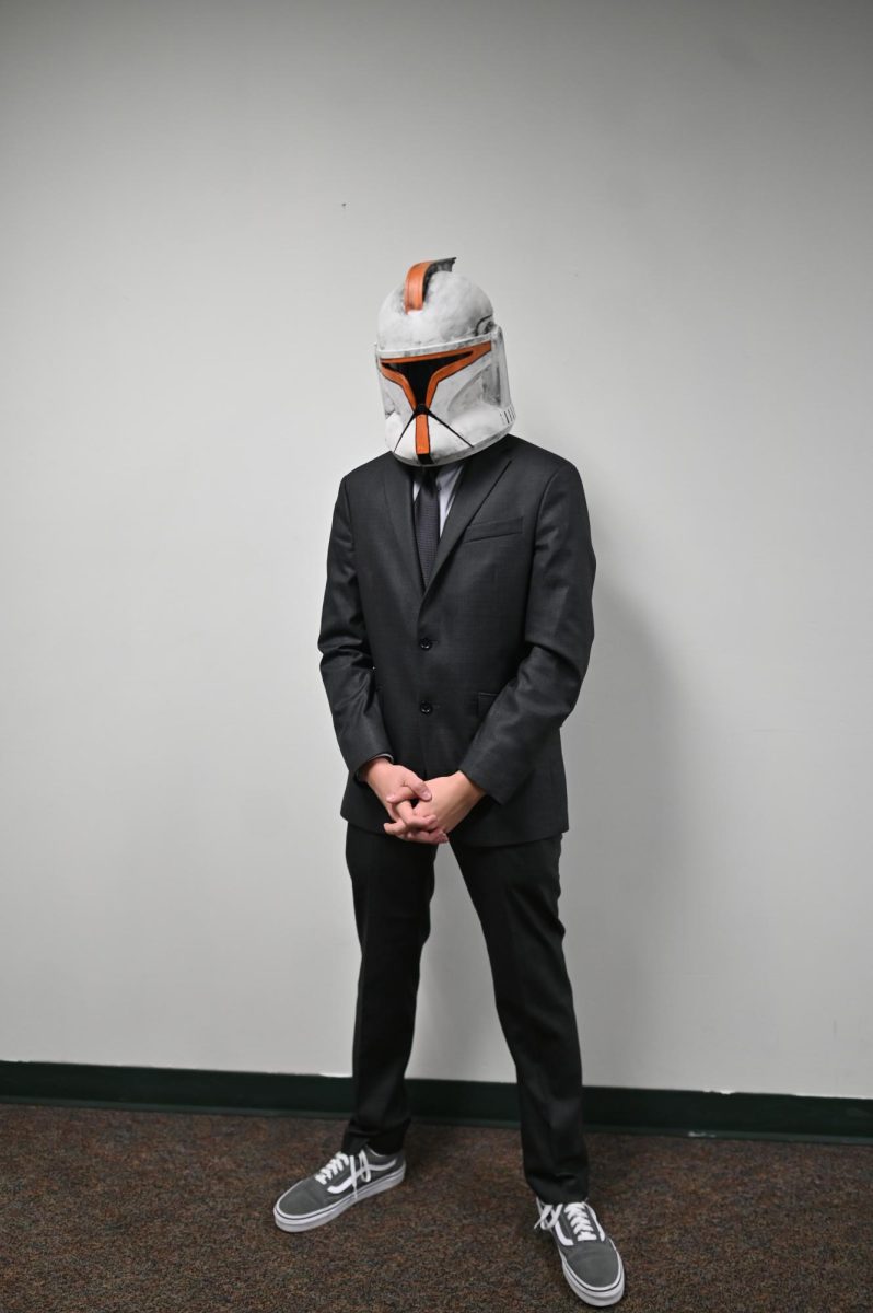 Adam Landin as a professional stormtrooper