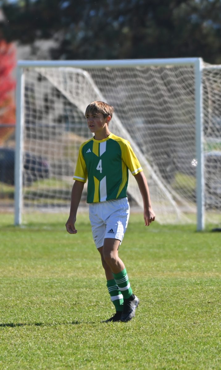 Caleb Adams getting ready to start the game Oct 5th 